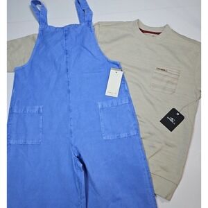 O'Neill Girls Size XL 2 Piece Bundle - Jumper Overalls + Sweatshirt - NWT